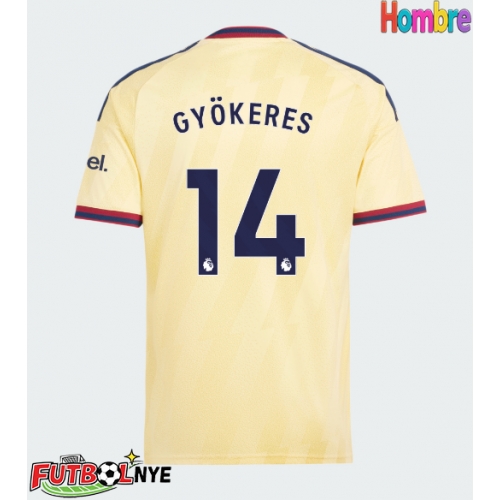 Camiseta Arsenal Viktor Gyokeres #14 Tercera Equipación 2026-27 manga corta